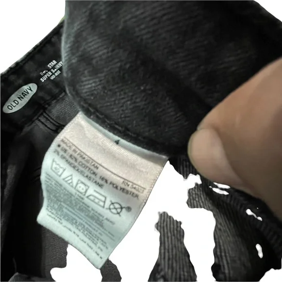 Old Navy rockstar super skinny jeans size 4 - Picture 10 of 12